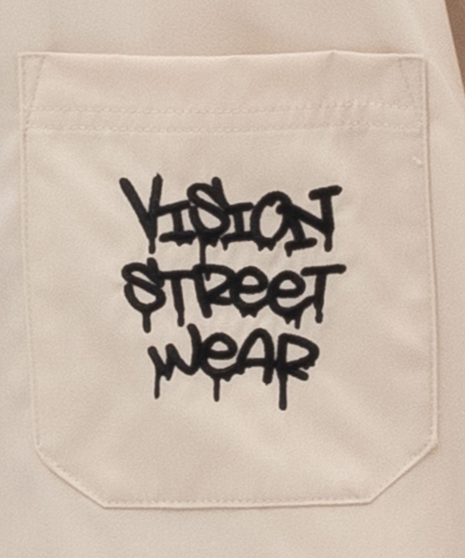 ヴィジョン ストリート ウェア VISION STREET WEAR ゴースト刺繍シャツ