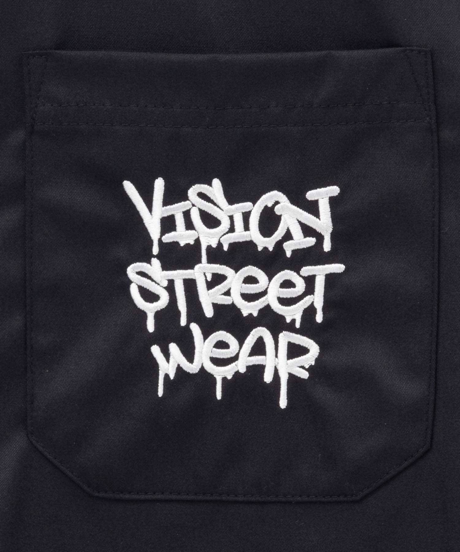 ヴィジョン ストリート ウェア VISION STREET WEAR ゴースト刺繍シャツ