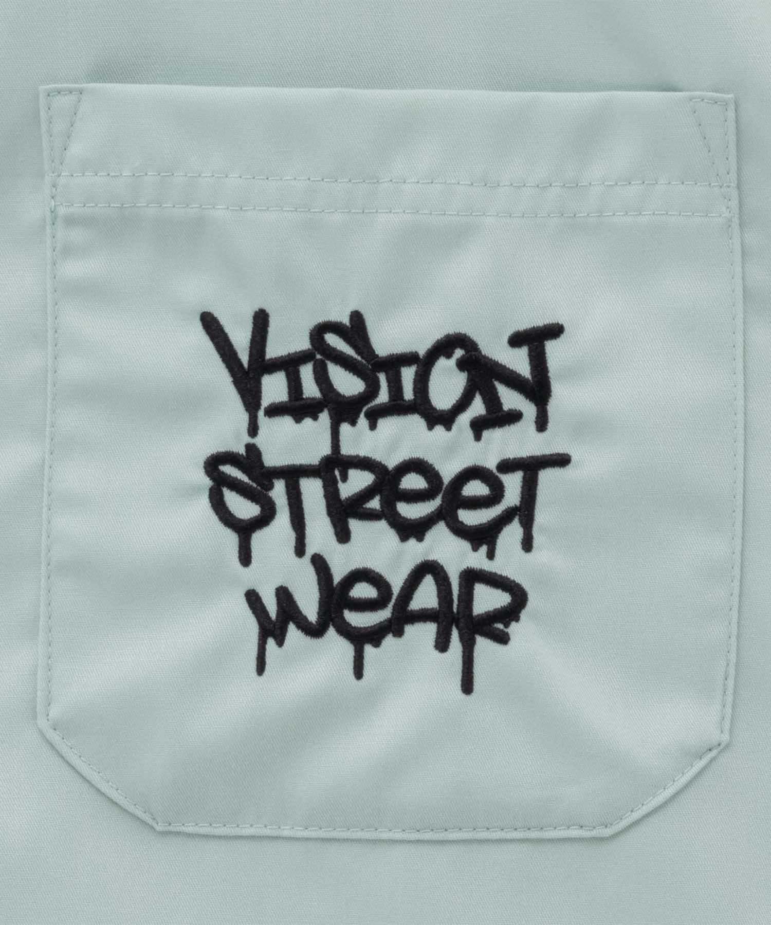 ヴィジョン ストリート ウェア VISION STREET WEAR ゴースト刺繍シャツ