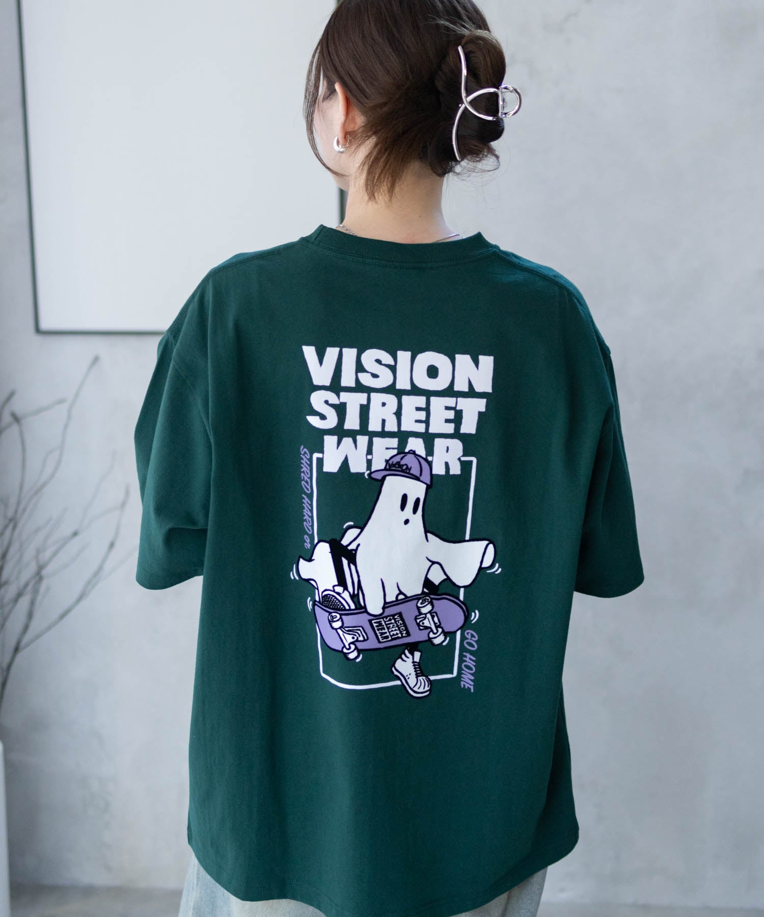 ヴィジョン ストリート ウェア VISION STREET WEAR ゴーストスケーターTシャツ