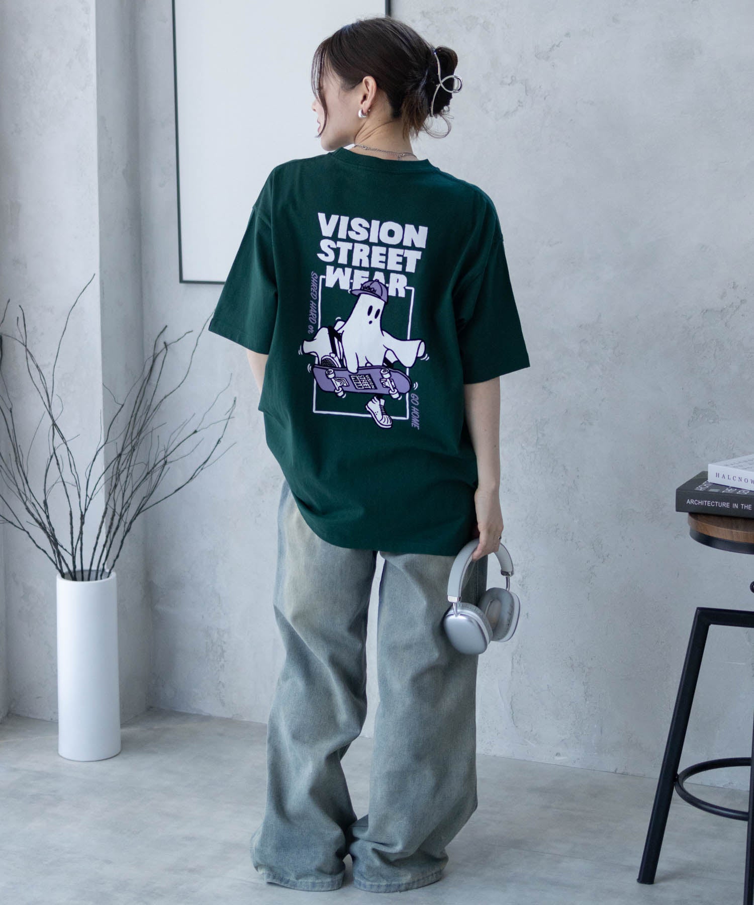 ヴィジョン ストリート ウェア VISION STREET WEAR ゴーストスケーターTシャツ