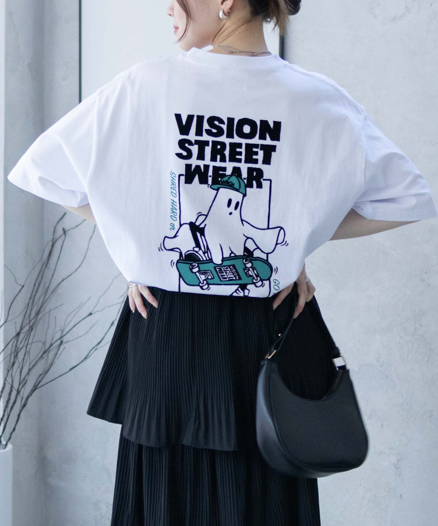ヴィジョン ストリート ウェア VISION STREET WEAR ゴーストスケーターTシャツ