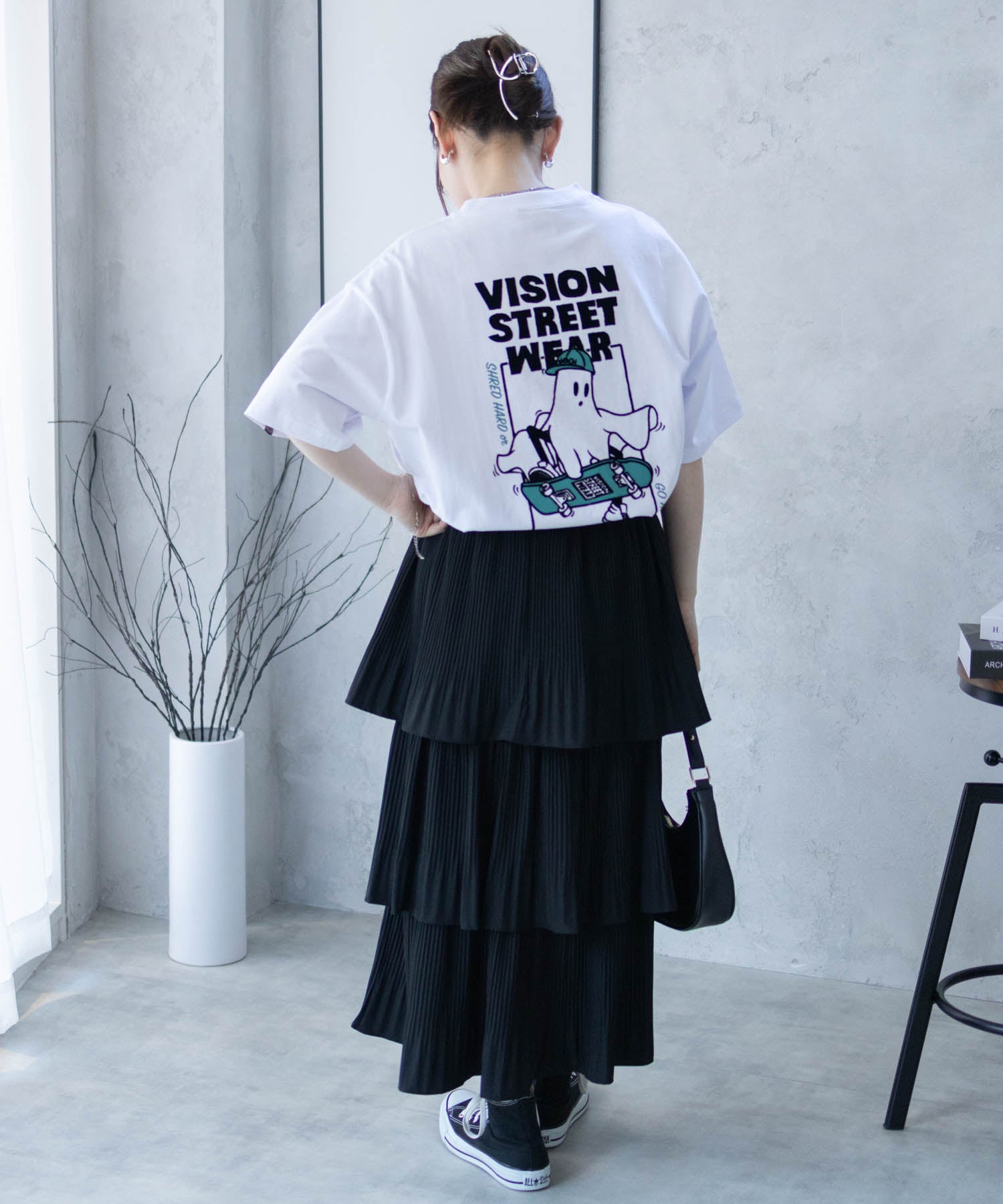 ヴィジョン ストリート ウェア VISION STREET WEAR ゴーストスケーターTシャツ