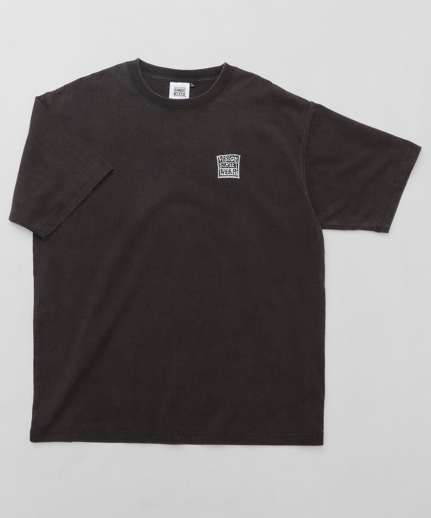 ヴィジョン ストリート ウェア VISION STREET WEAR ビッグシルエット ヴィンテージロゴ Tシャツ （ブラック） ブラック