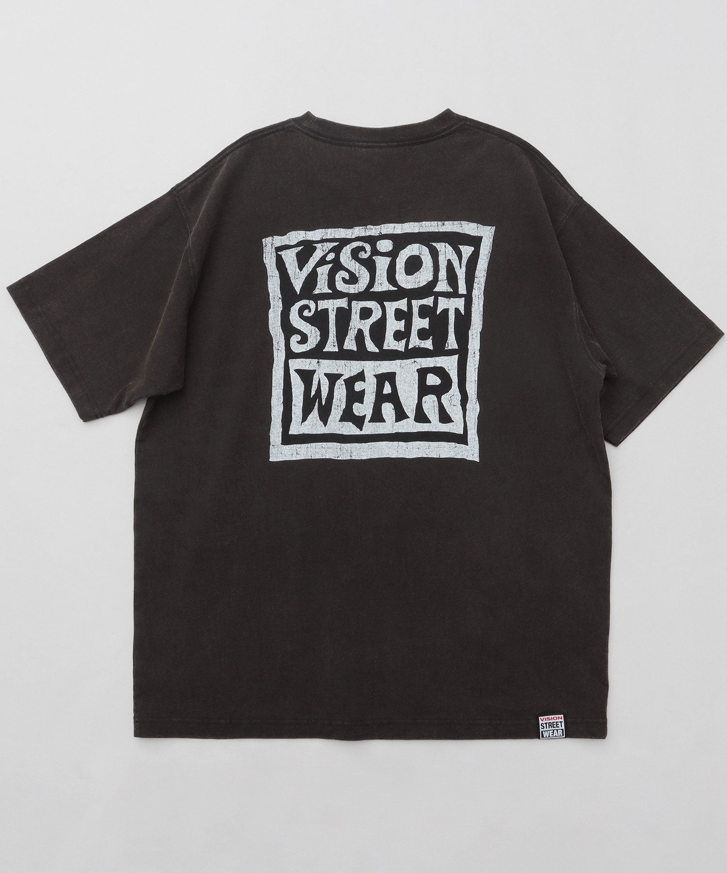 ヴィジョン ストリート ウェア VISION STREET WEAR ビッグシルエット ヴィンテージロゴ Tシャツ （ブラック） ブラック