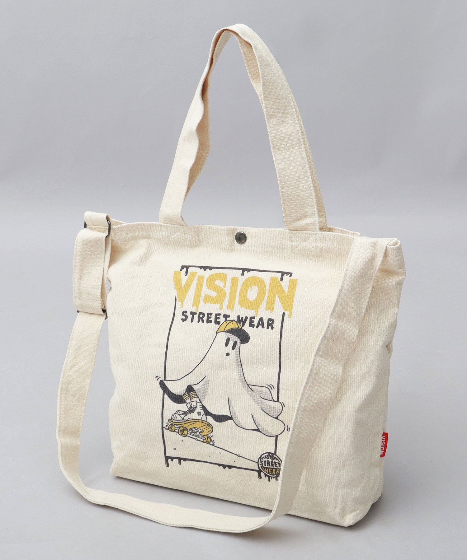 ヴィジョン ストリート ウェア VISION STREET WEAR ヴィジョンストリートウェア 2WAY キャンバス ショルダーバッグ トートバッグ