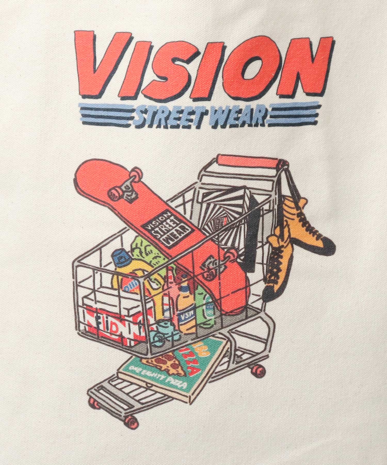 ヴィジョン ストリート ウェア VISION STREET WEAR ヴィジョンストリートウェア 2WAY キャンバス ショルダーバッグ トートバッグ