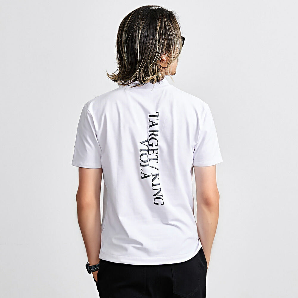 ヴィオラ VIOLA VIOLA モックネック半袖Tシャツ （3-1(WHITE/ホワイト)） 3-1(WHITE/ホワイト)