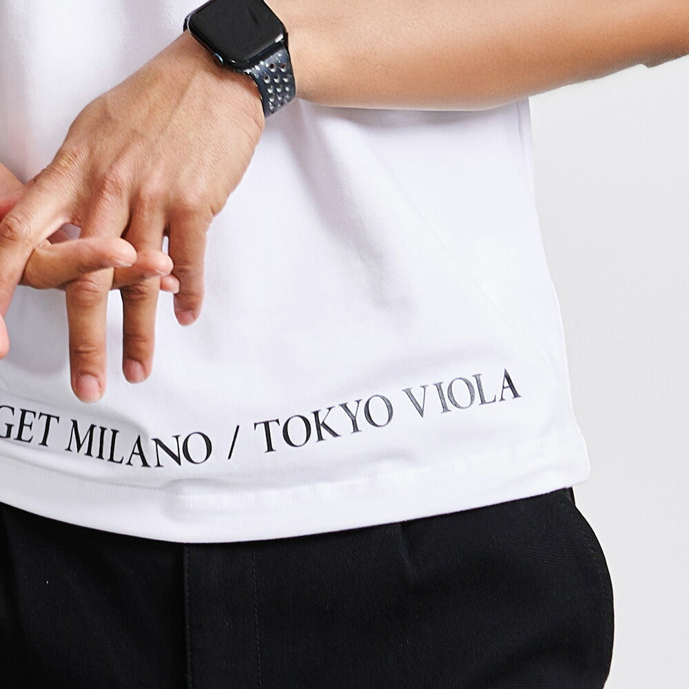 ヴィオラ VIOLA VIOLA モックネック半袖Tシャツ （3-1(WHITE/ホワイト)） 3-1(WHITE/ホワイト)