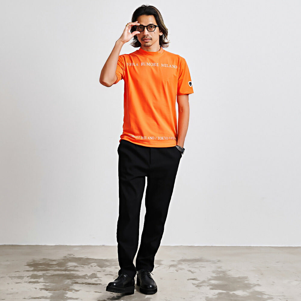 ヴィオラ VIOLA VIOLA モックネック半袖Tシャツ （3-1(WHITE/ホワイト)） 3-1(WHITE/ホワイト)