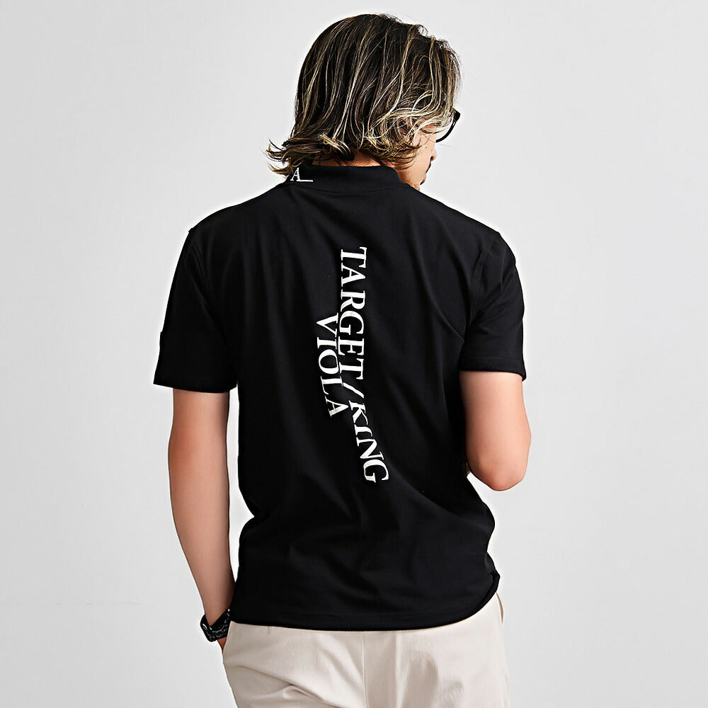 ヴィオラ VIOLA VIOLA モックネック半袖Tシャツ （3-1(WHITE/ホワイト)） 3-1(WHITE/ホワイト)