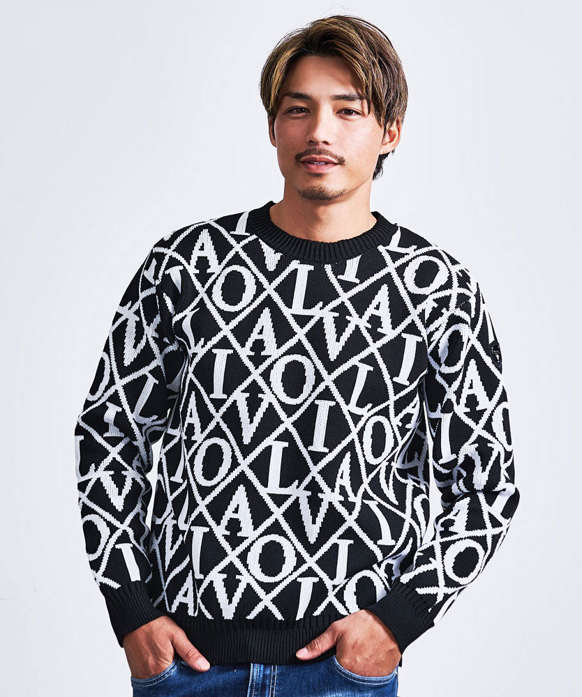 ヴィオラ VIOLA VIOLA JQロゴセーター （2-2(BLACK/ブラック)） 2-2(BLACK/ブラック)