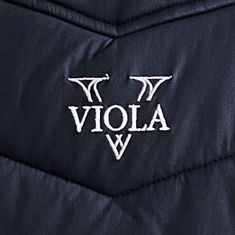 ヴィオラ VIOLA VIOLA PU中綿ベスト （3-3(BLACK/ブラック)） 3-3(BLACK/ブラック)