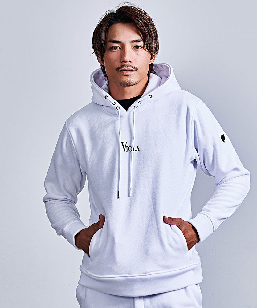 ヴィオラ VIOLA VIOLA フリース起毛スピンドルパーカー （2-1(O.WHITE/オフホワイト)） 2-1(O.WHITE/オフホワイト)