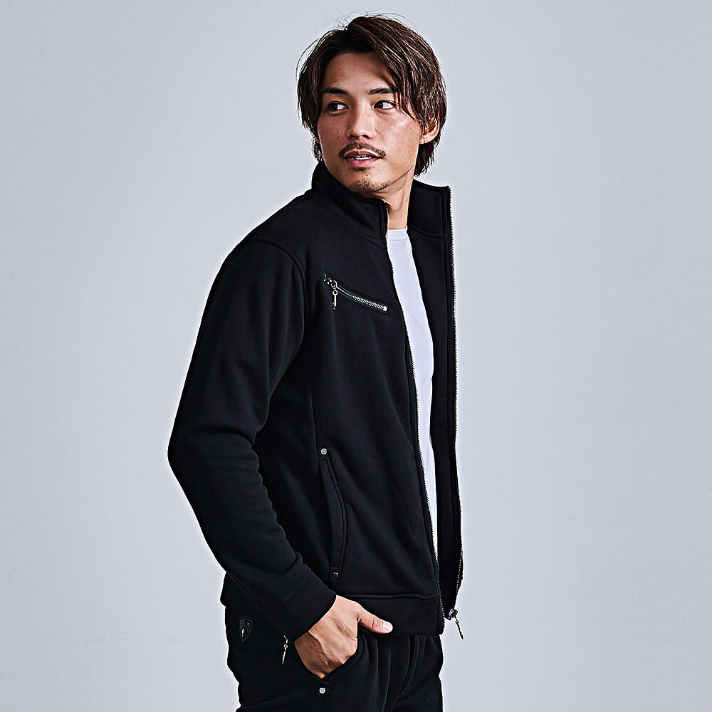 ヴィオラ VIOLA VIOLA フリース起毛ZIPジャケット （2-1(M.GRAY/杢グレー)） 2-1(M.GRAY/杢グレー)