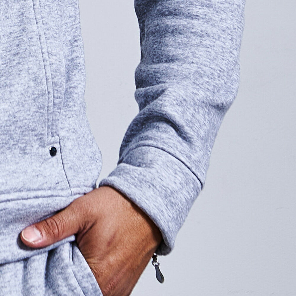 ヴィオラ VIOLA VIOLA フリース起毛ZIPジャケット （2-1(M.GRAY/杢グレー)） 2-1(M.GRAY/杢グレー)