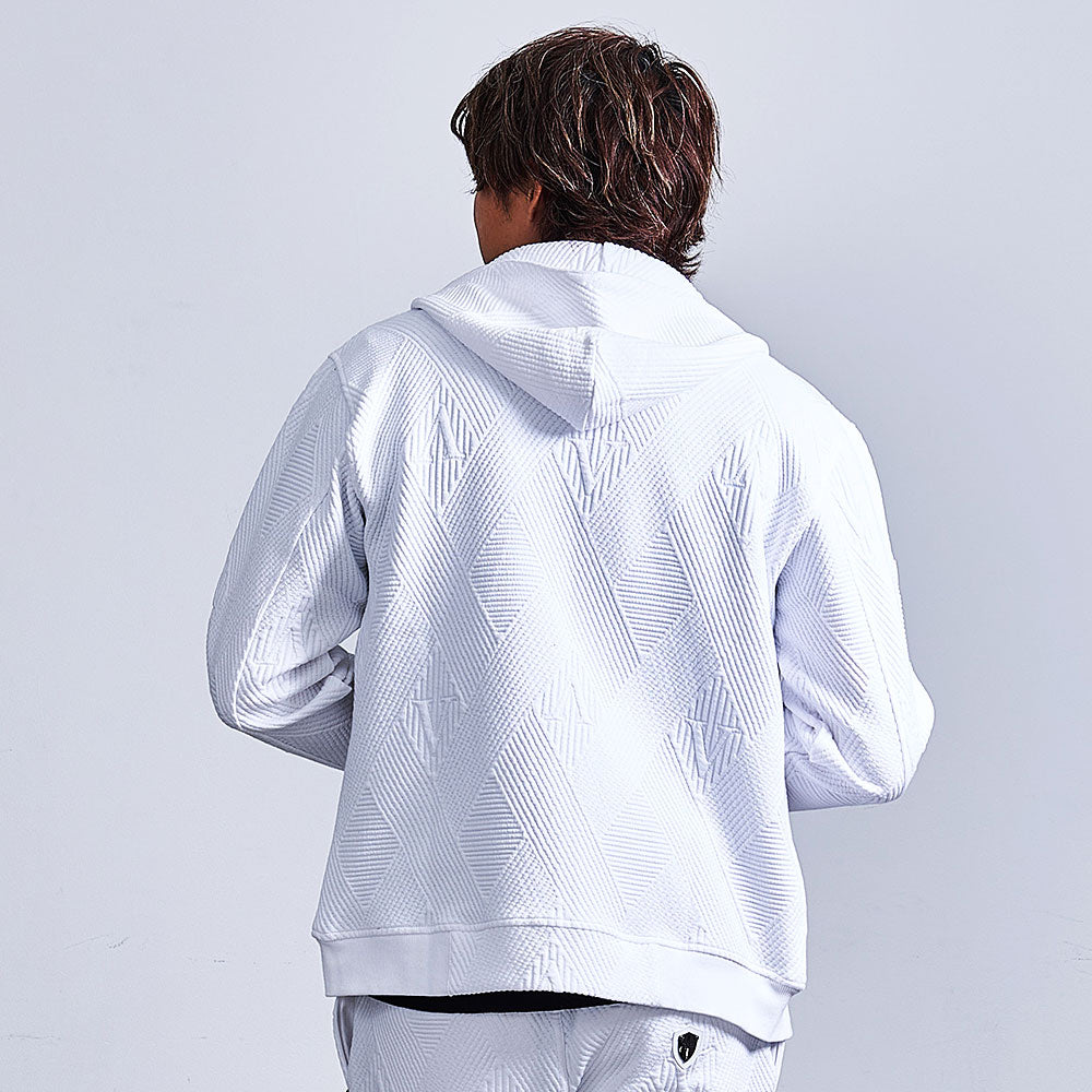 ヴィオラ VIOLA VIOLA 接結JQ長袖ZIPパーカー （3-3(BLACK/ブラック)） 3-3(BLACK/ブラック)