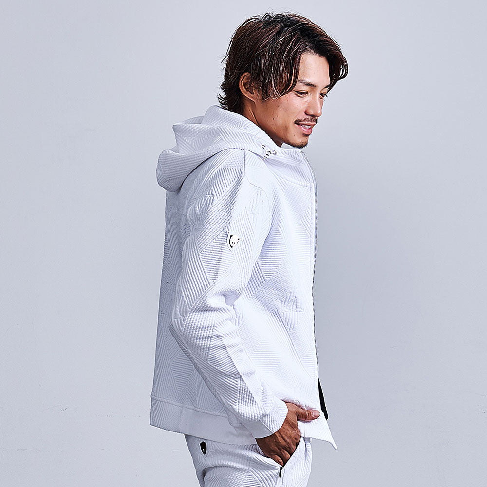 ヴィオラ VIOLA VIOLA 接結JQ長袖ZIPパーカー （3-3(BLACK/ブラック)） 3-3(BLACK/ブラック)