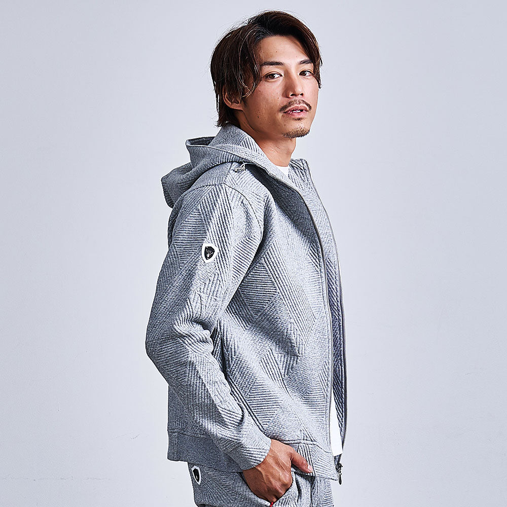 ヴィオラ VIOLA VIOLA 接結JQ長袖ZIPパーカー （3-3(BLACK/ブラック)） 3-3(BLACK/ブラック)