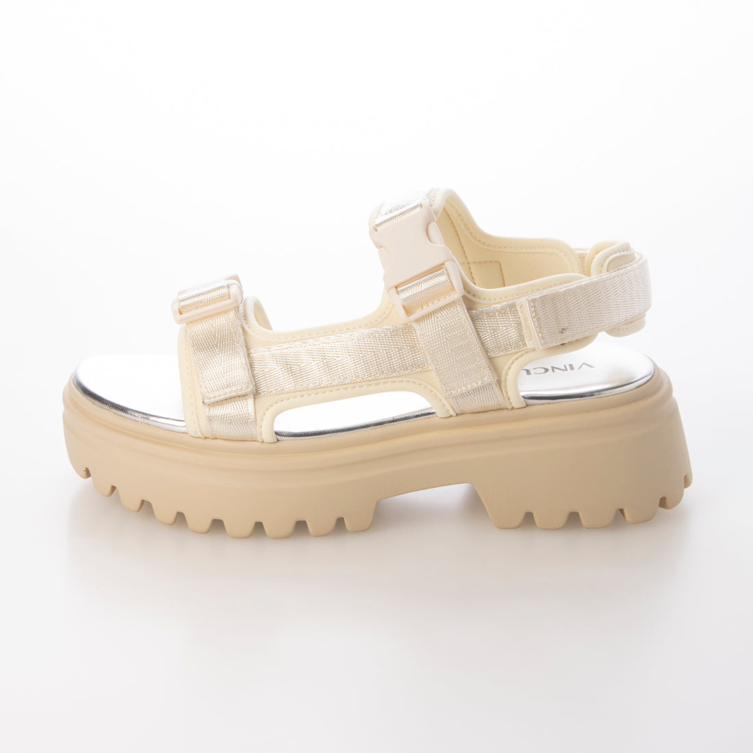 ウィンクルム VINCULUM 厚底スポーツサンダル （ベージュコンビ） ベージュコンビ