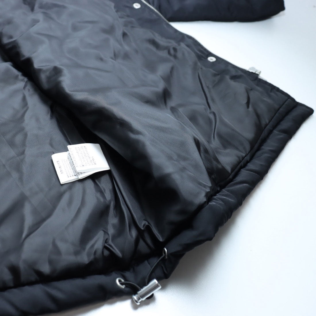 vieux by MAISON BREEZE スタンドカラー ジャケット アウター 無地 Stand collar padded jacket #1 （ブラック） ブラック
