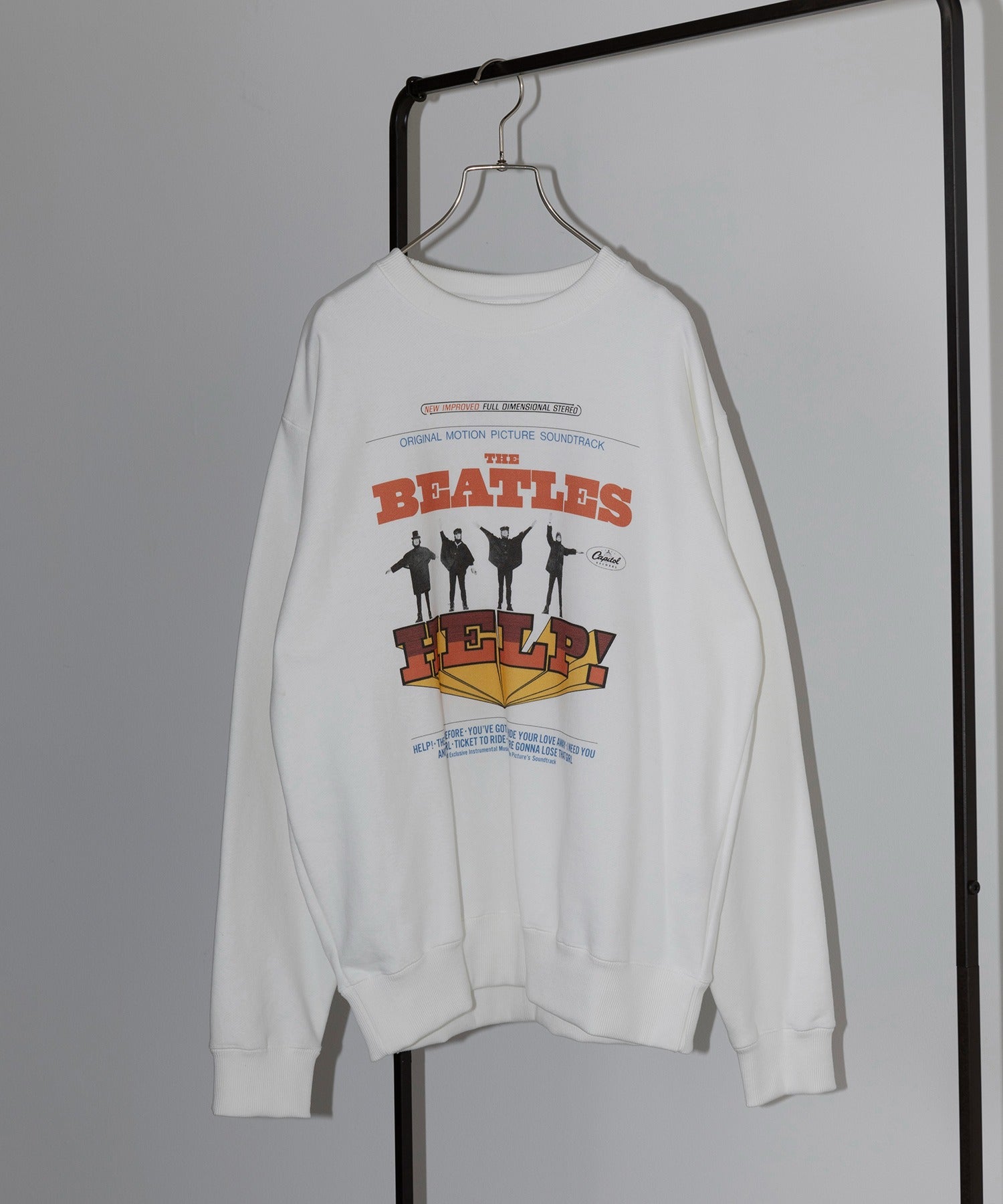 vieux by MAISON BREEZE トップス スウェット ザ・ビートルズ vintage print sweatshirt THE BEATLES （ホワイト系1） ホワイト系1