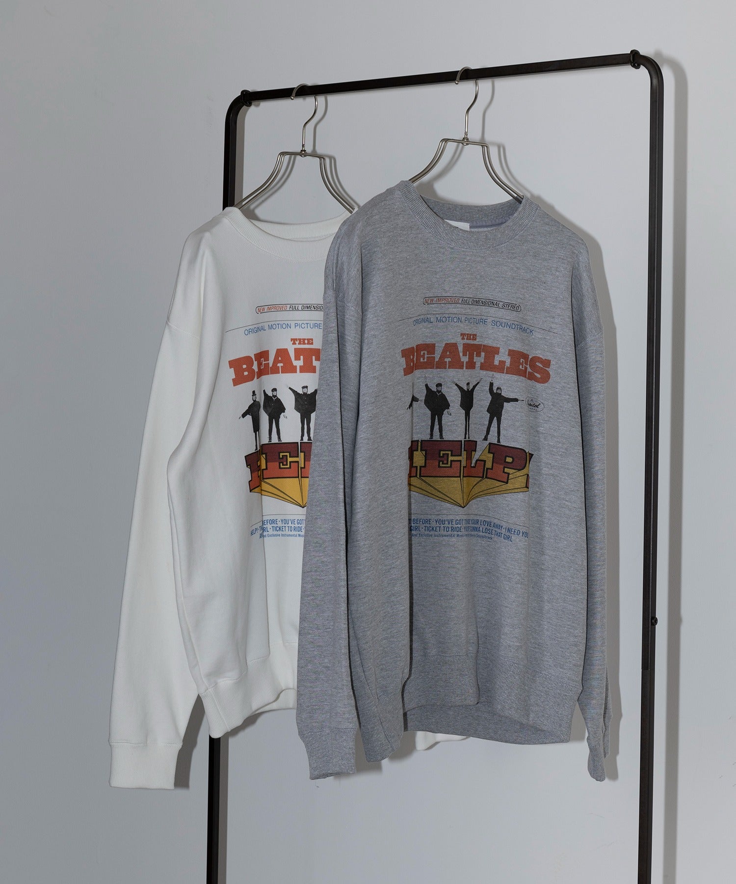 vieux by MAISON BREEZE トップス スウェット ザ・ビートルズ vintage print sweatshirt THE BEATLES （ホワイト系1） ホワイト系1