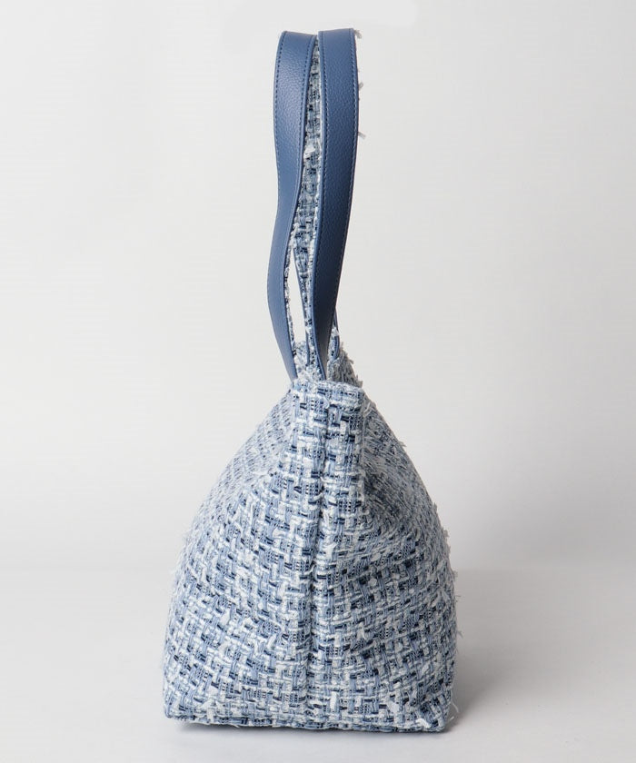 Viaggio Blu 【Viaggio Blu】Tweed Tote Bag