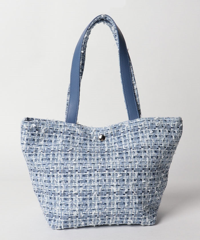Viaggio Blu 【Viaggio Blu】Tweed Tote Bag