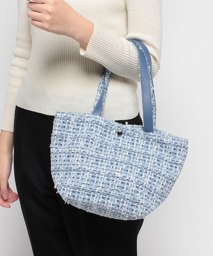 Viaggio Blu 【Viaggio Blu】Tweed Tote Bag