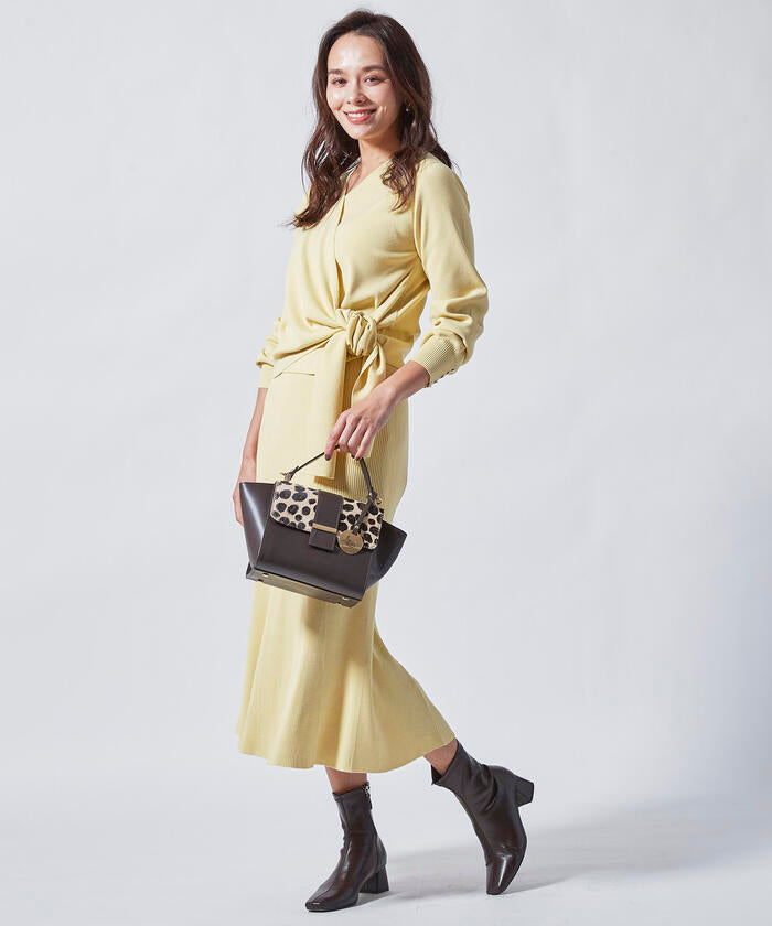 Viaggio Blu 【Viaggio Blu】SUNNY14G RIB Flared Skirt