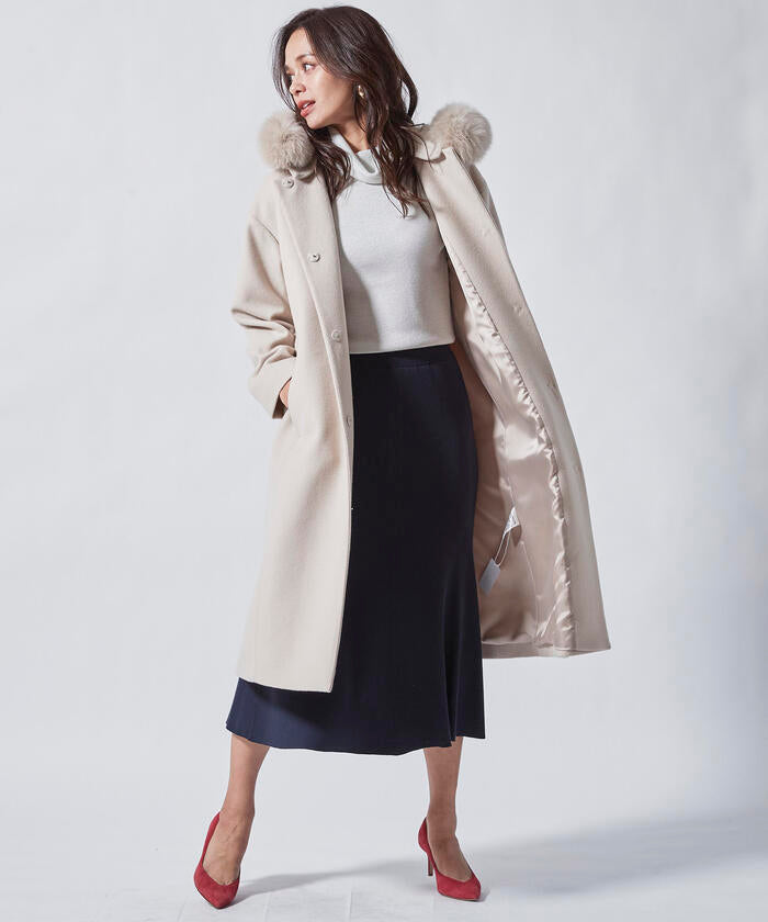 Viaggio Blu 【Viaggio Blu】SUNNY14G RIB Flared Skirt