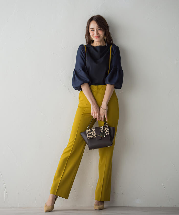 Viaggio Blu 【Viaggio Blu】 Air Forza Twill Suspender Pants