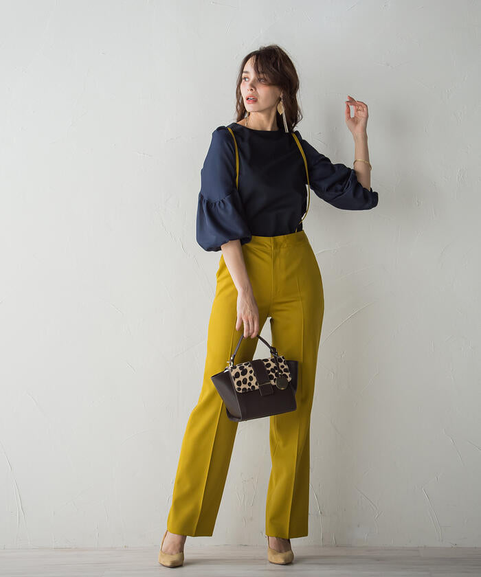 Viaggio Blu 【Viaggio Blu】 Air Forza Twill Suspender Pants