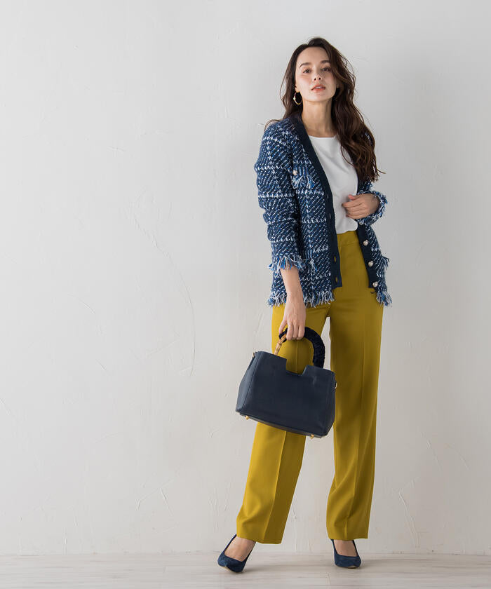 Viaggio Blu 【Viaggio Blu】 Air Forza Twill Suspender Pants