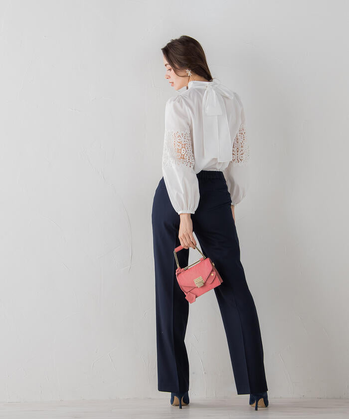 Viaggio Blu 【Viaggio Blu】 Air Forza Twill Suspender Pants