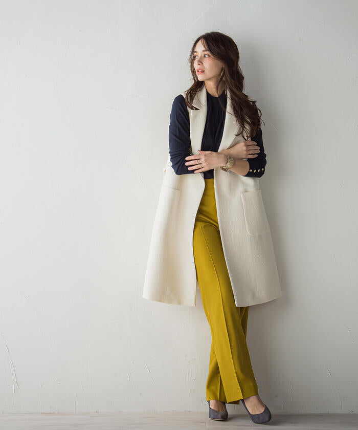 Viaggio Blu 【Viaggio Blu】 Air Forza Twill Suspender Pants