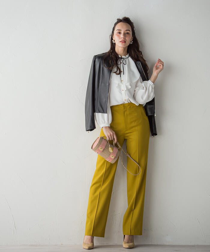 Viaggio Blu 【Viaggio Blu】 Air Forza Twill Suspender Pants