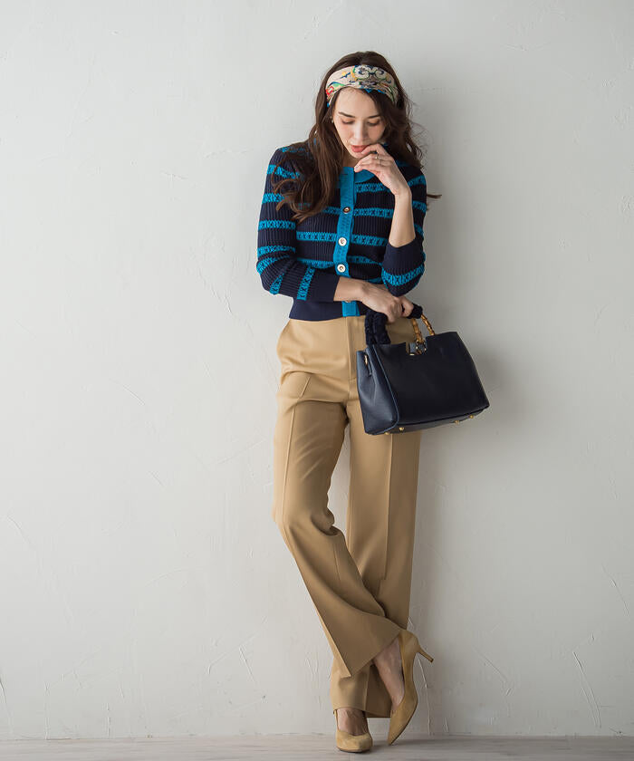 Viaggio Blu 【Viaggio Blu】 Air Forza Twill Suspender Pants