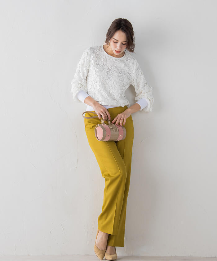 Viaggio Blu 【Viaggio Blu】 Air Forza Twill Suspender Pants