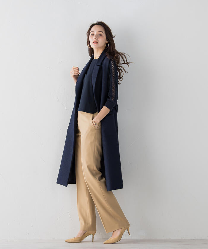 Viaggio Blu 【Viaggio Blu】 Air Forza Twill Suspender Pants