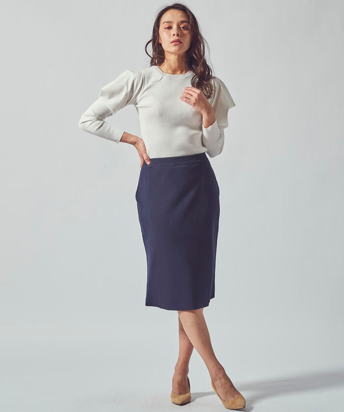 Viaggio Blu 【Plus Size】【Viaggio Blu Plus】14G Soubari Wrap Skirt