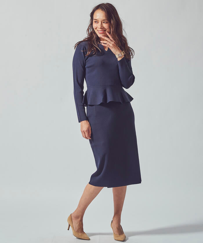 Viaggio Blu 【Plus Size】【Viaggio Blu Plus】14G Soubari Wrap Skirt