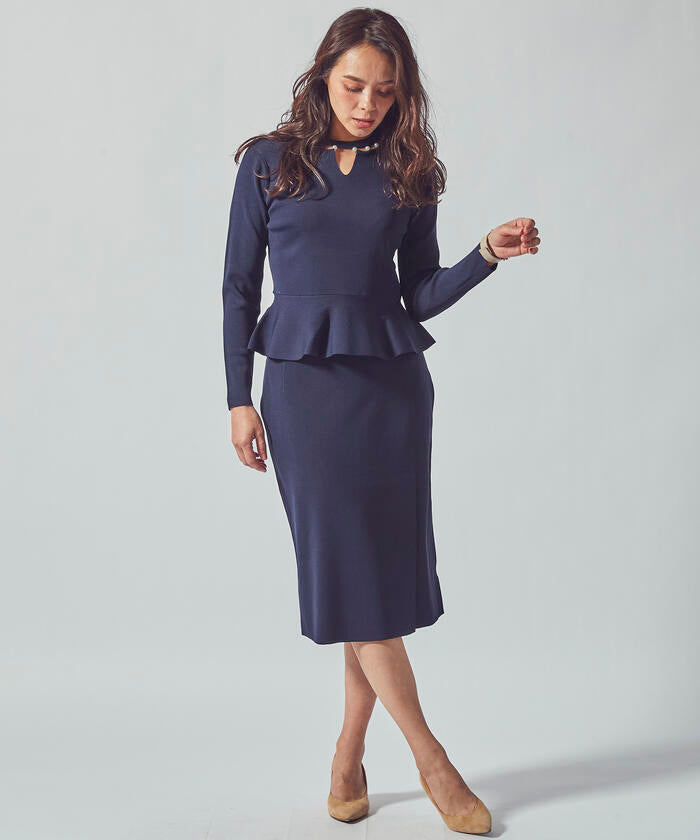 Viaggio Blu 【Plus Size】【Viaggio Blu Plus】14G Soubari Wrap Skirt