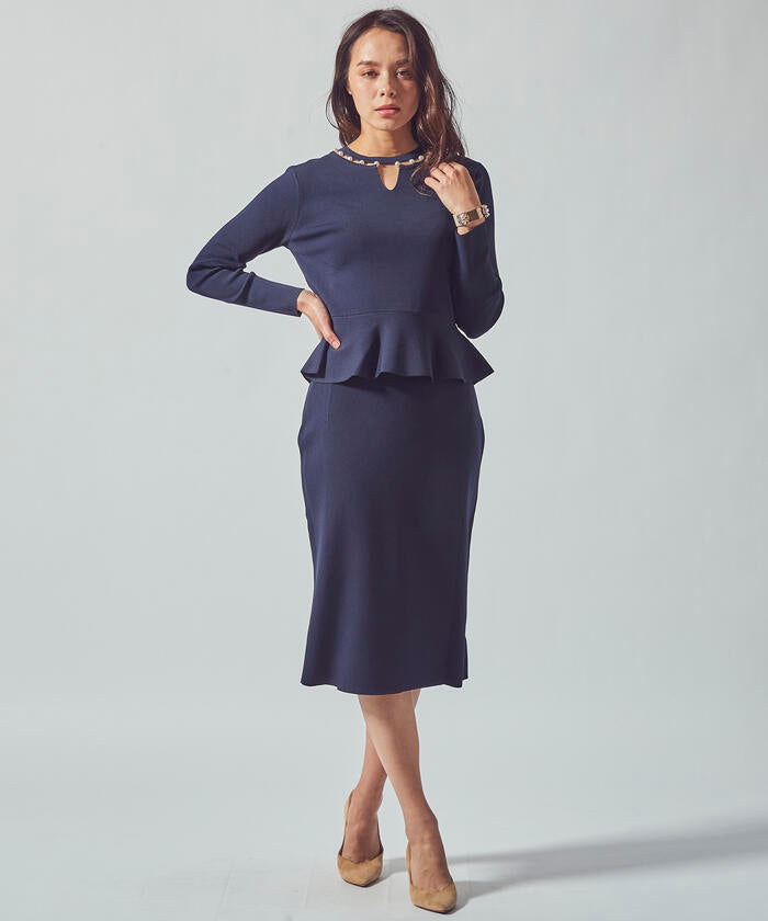 Viaggio Blu 【Plus Size】【Viaggio Blu Plus】14G Soubari Wrap Skirt