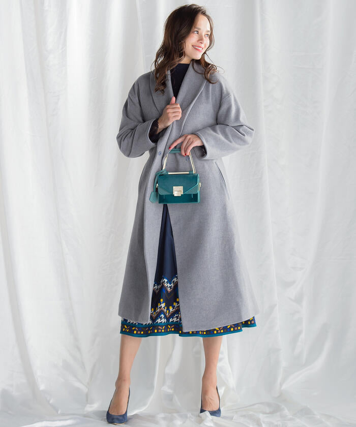 Viaggio Blu 【Viaggio Blu】Chidori Print Skirt