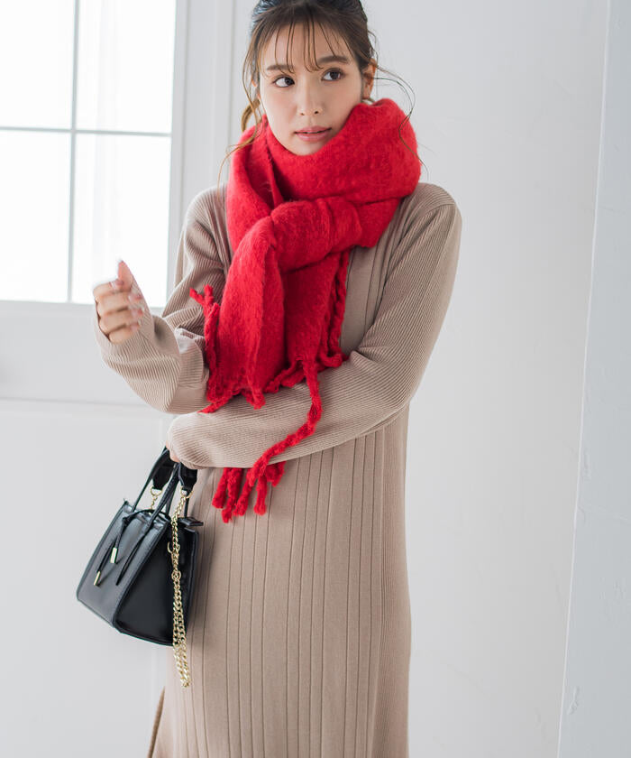VICKY VICKY 【VICKY】 Fluffy Scarf