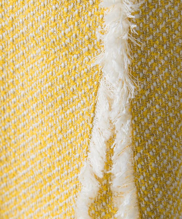 VICKY VICKY Fringe Tweed Skirt