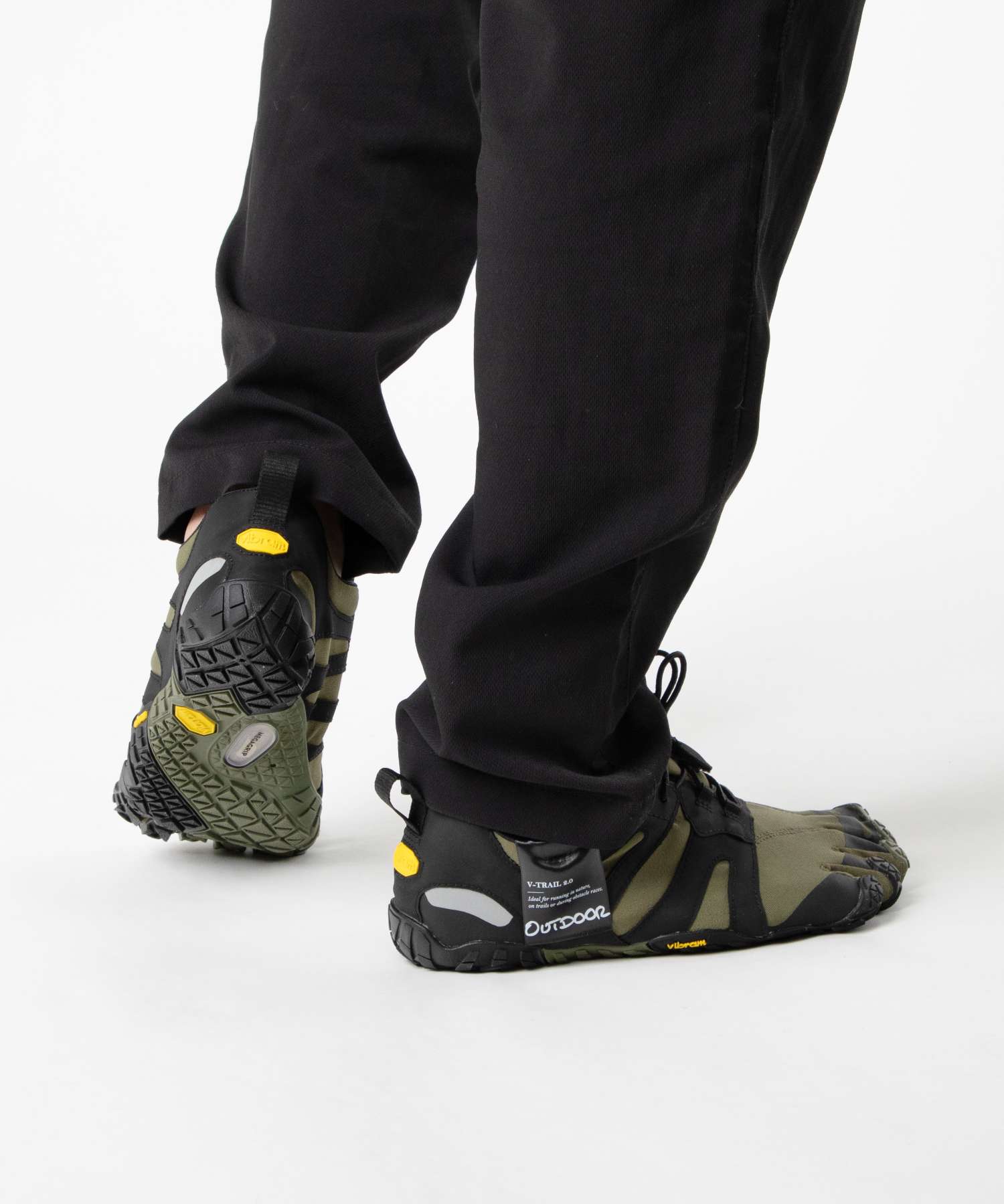 ビブラムファイブフィンガーズ Vibram FiveFingers ビブラム ファイブフィンガーズ Vibram FiveFingers V-Trail 2.0 19M7602 トレイル ランニング ベアフット 五本指 メンズ シューズ （IVY×BLACK/アイボリー×ブラック） IVY×BLACK/アイボリー×ブラック