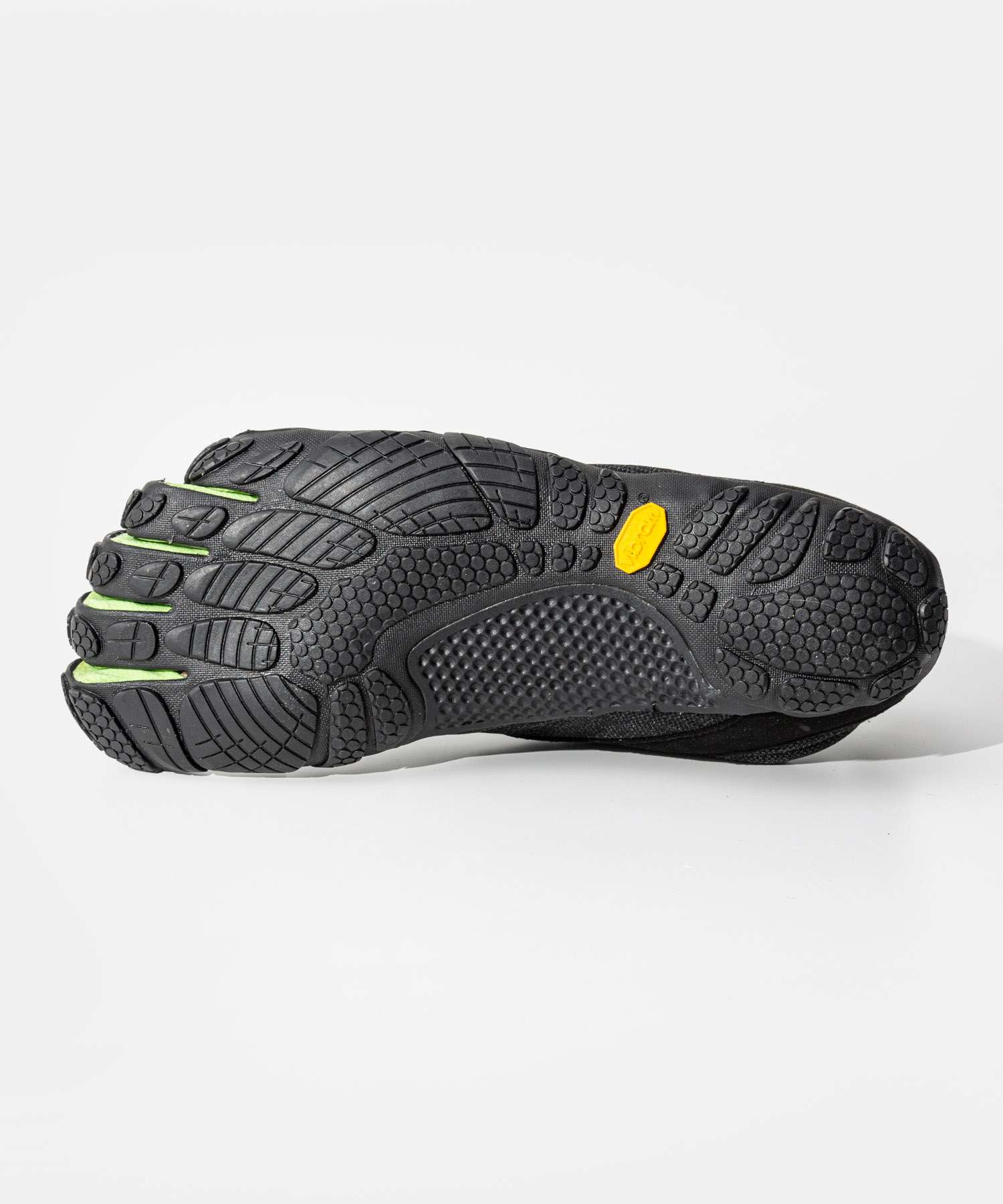 ビブラムファイブフィンガーズ Vibram FiveFingers ビブラム ファイブフィンガーズ Vibram FiveFingers V-Run Retro 21M8002 レトロ ベアフットシューズ 五本指 メンズ シューズ （BLACK×GREEN×BLACK） BLACK×GREEN×BLACK
